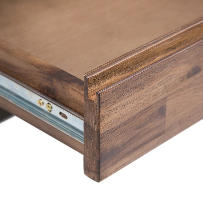 Bureau industriel en bois d’acacia massif