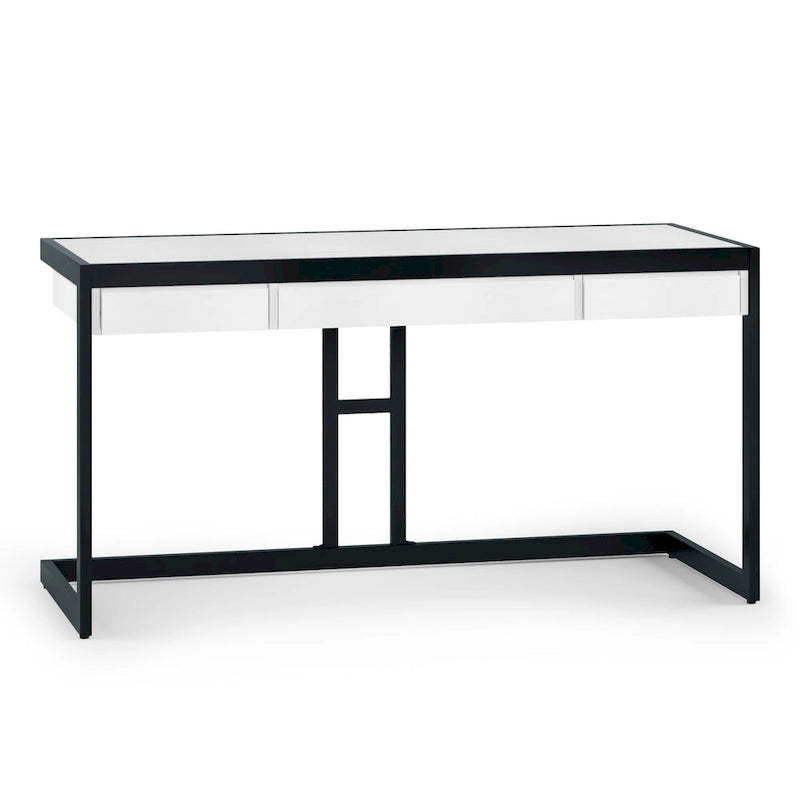 Bureau industriel en bois d’acacia massif