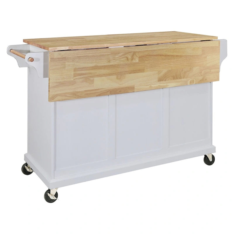Chariot îlot de cuisine avec rangement pour la salle à manger