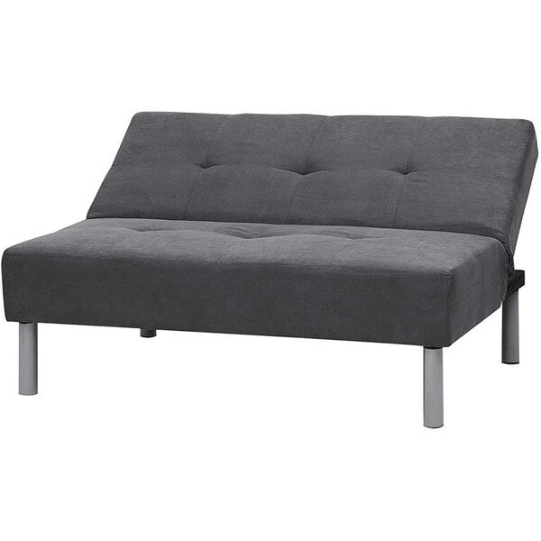 Mini-Futon - Stahlgrau
