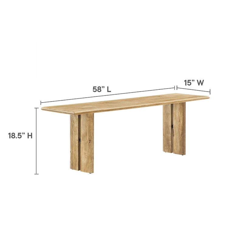 Holzbank