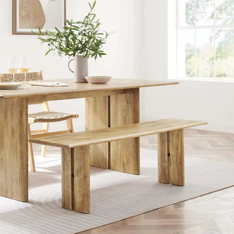 Holzbank