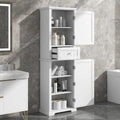 Hoher Badezimmerschrank mit Schublade und verstellbarem Einlegeboden