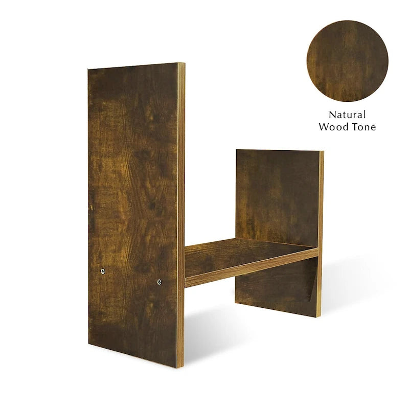Schreibtisch-Organizer aus Holz mit Ablage und Stauraum
