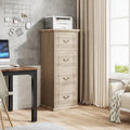 Aktenschrank, 51-Inch hoch, mit 4 Schubladen, vertikaler Aktenschrank aus Holz für A4-/Letter-Format