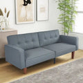 Canapé-lit futon convertible avec matelas en mousse à mémoire de forme pour le salon - 68.11*30.11*28.74