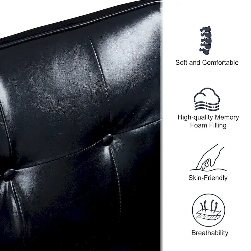 Futon-Schlafsofa mit Memory-Schaumstoff, umwandelbares Schlafsofa für das Wohnzimmer - 68.11*30.11*28.74